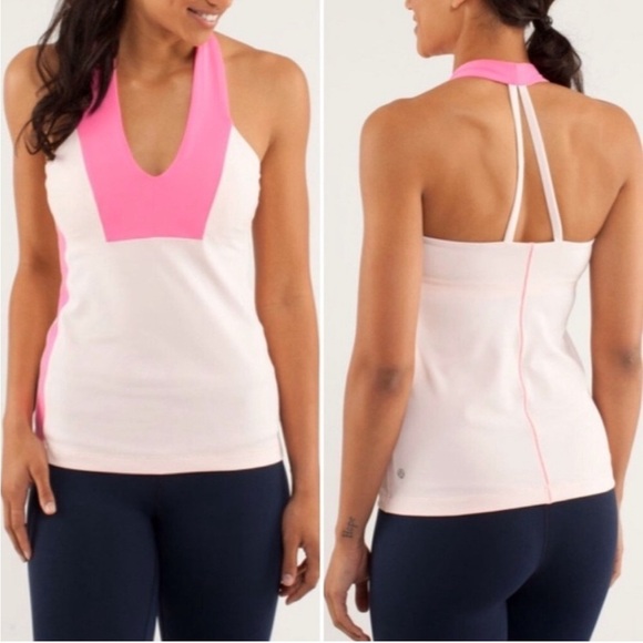 Lululemon Women’s Open Soul Tank Top in Parfait Pink / Pinkelicious Size 8 - Picture 2 of 10